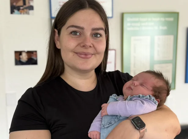 Hervør Pálsdóttir og dótturin (Mynd: Tjóðveldi)