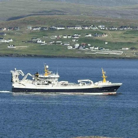 Polar Amaroq og Polar Ammassak landa í Fuglafirði