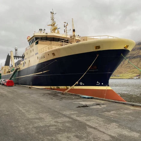 Polar Princess landar í Kollafirði