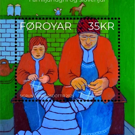Nýggj frímerki frá Posta í dag, 4. september