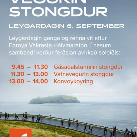 Gásadalstunnilin og Vatnavegurin stongdir