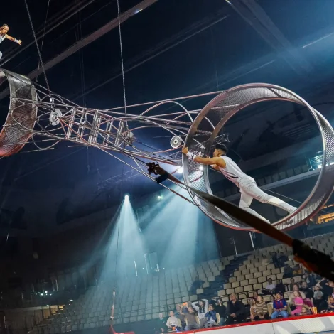 Myndir: Cirkus Arena við Tjarnir