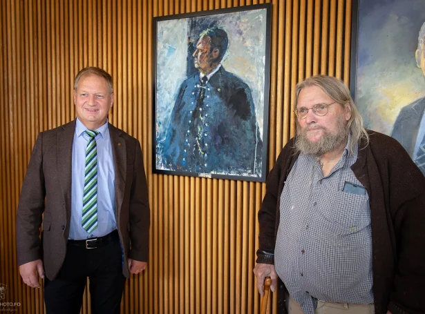 Páll á Reynatúgvu og Tórbjørn Olsen (Mynd: Ólavur Frederiksen / Faroephoto)