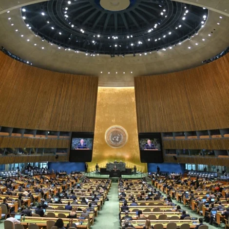 ST-lond vilja hava palestinskan stat uttan Hamas