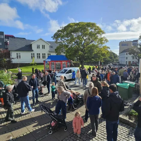Slaktið á Vaglinum byrjað