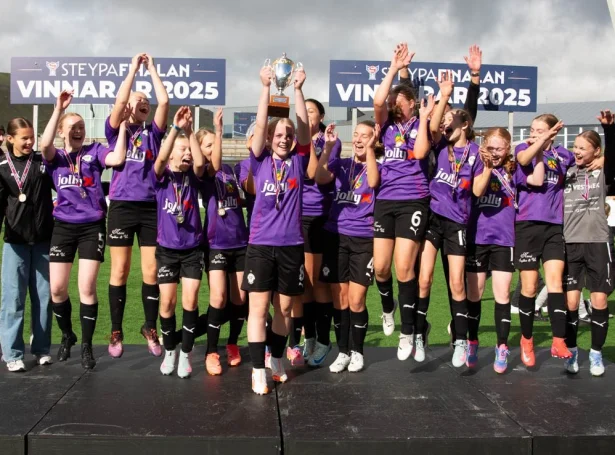 U13 genturnar hjá B36 (Myndir: Jóhanna Thomsen)