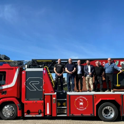 Skálafjarðar Kommunala Sløkkilið fingið nýggjan stigabil