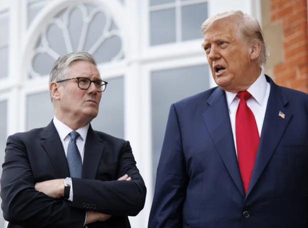 Spurningurin um framtíðar oljuvirksemi í Norðsjónum varð tikin upp á tíðindafundinum í gjár við Trump og Starmer.