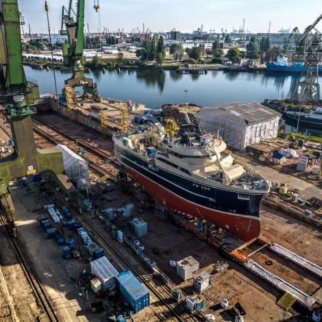 Myndir: Nærkast til Sjúrður Tollaksson verður sleipaður til Skagen