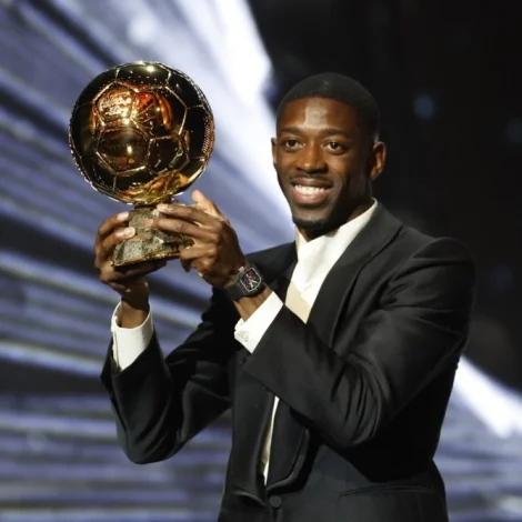 Ousmane Debélé (Mynd: EPA)