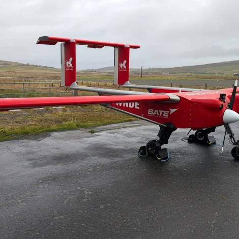 Brúka dronur til farmaflúgving millum lond