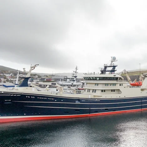 Finnur Fríði farin á sildaveiðu