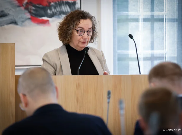 Sirið Stenberg, landsstýriskvinna (Savnsmynd: Jens Kr. Vang)