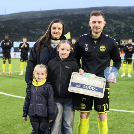 Klæmint var bestur í septembur