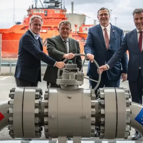 Danmark útflytur nú aftur gass til Evropa