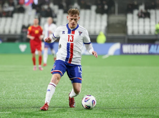 Martin Agnarsson fekk veruligt gjøgnumbrot á A-landsliðnum í fjør og var á ársins liði í næstbestu donsku deildini. Nú er Myndir: Sverri Egholm