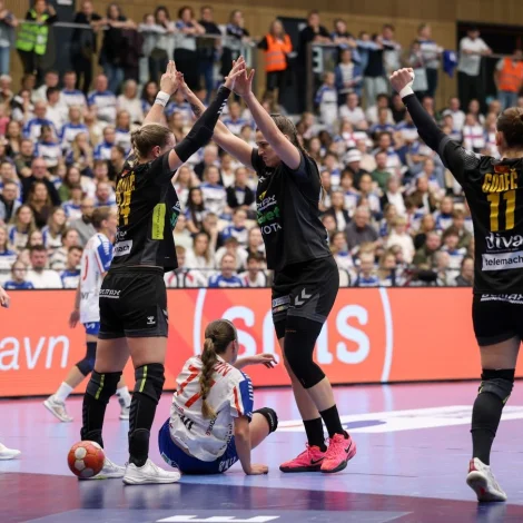 Verjuparturin hjá Montenegro vísti serliga styrki eftir steðgin, og bronsuvinnararnir frá 2022 kund fegnast eftir føroyskt trýst (Mynd: Sverri Egholm)