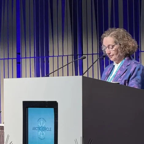 Sirið Stenberg luttikið á Arctic Circle Assembly 2025