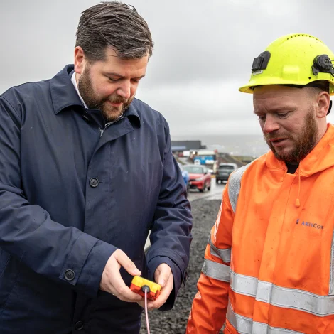 Fyrsta skotið latið til sambýlið við Rygsá
