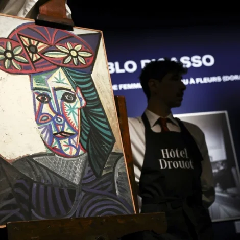 Picasso-málningur seldur fyri yvir 200 milliónir á uppboðssølu