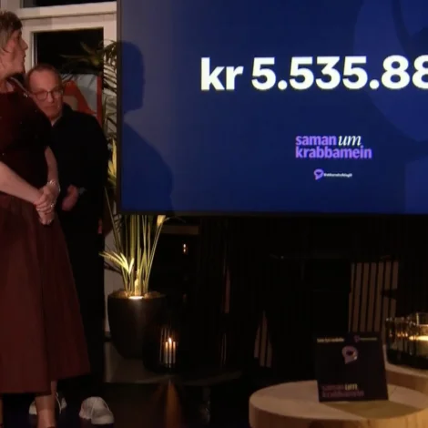 5,5 milliónir krónur til Krabbameinsfelagið