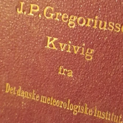 Fróðarmaðurin J. P. Gregoriussen gjørdi eisini veðurmátingar