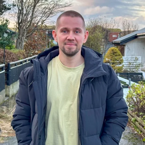 – Kenslan er góð, havandi í huga, at hetta er millum størstu – um ikki tann størsti – dysturin og dómarauppgávan á árinum, sigur Jákup Mohr við heimasíðan hjá FSF (Mynd: fsf.fo)