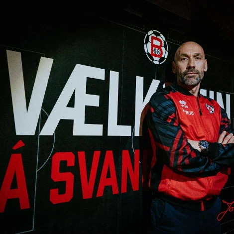 Aleksandar Jovevic - eisini róptur Alex - aftur í reyðum og svørtum (Mynd: Andri Gerðisá/B68)