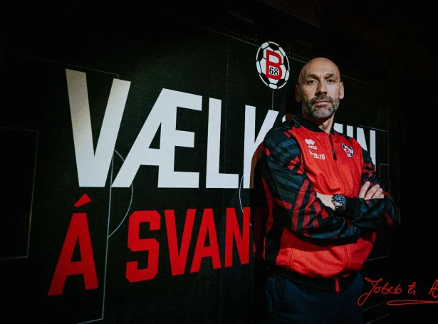 Aleksandar Jovevic - eisini róptur Alex - aftur í reyðum og svørtum (Mynd: Andri Gerðisá/B68)