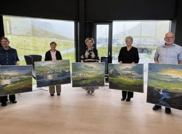 Hesi fimm starvsfólkini vórðu heiðrað 10. oktober (Mynd: Eysturkommuna)