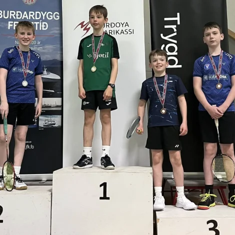 (Mynd: Badmintonsamband Føroya)
