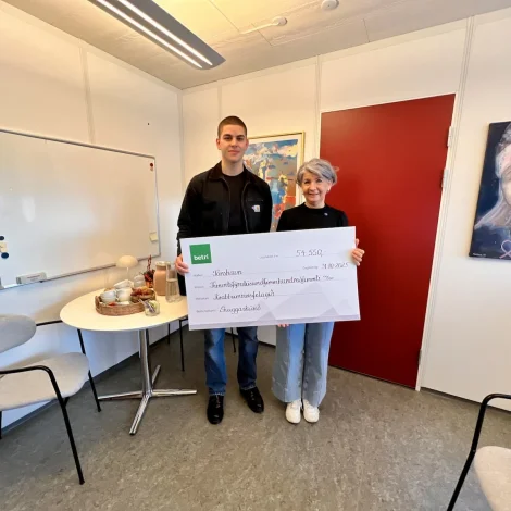 Úr Gásadali til Viðareiðis: Yvir 54.000 krónur til Krabbameinsfelagið