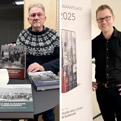 Stórverk við søgu Føroya Arbeiðarafelags komið út