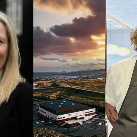 Fríðun Jacobsen, við Tjarnir og Poul Andrias Ziska heiðrað á Ferðavinnustevnuni