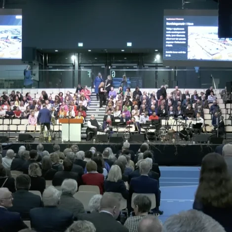 Beinleiðis sjónvarp: Evangeliskt møti á samfelagsstevnuni