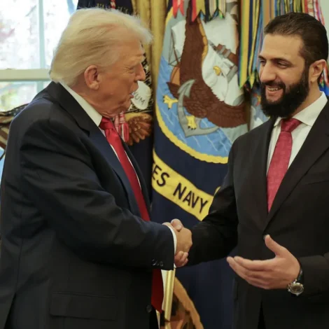 Uppreistrarleiðari á vitjan í Hvítu Húsunum