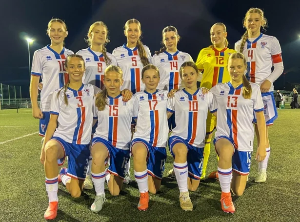 6-0 á Sundby BK og 1-0 sigur á HB Køge vóru úrslitini í venjingardystunum, sum U15 landsliðið við gentum spældi á venjingarleguni í Danmark í farnu viku (Mynd: FSF)