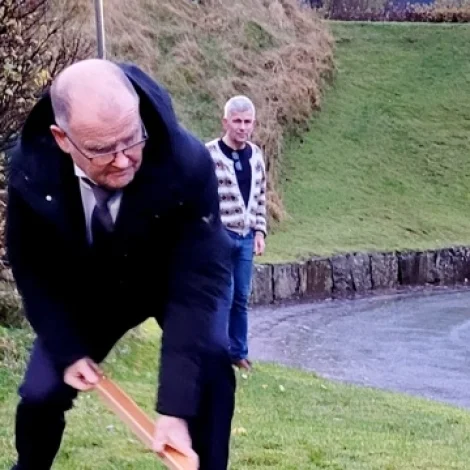 Nýggja kirkjan á Glyvrum fer at taka umleið tvey ár at byggja