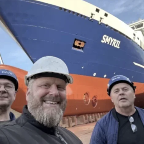 Niels Juel Arge fer úr starvi sum stjóri á Strandfaraskipum Landsins