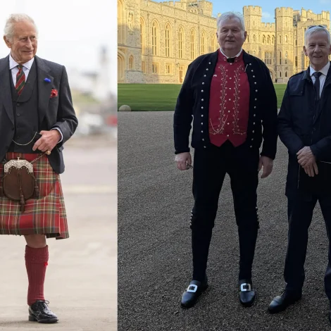 Hanus Hansen og Regin Jacobsen til audiens hjá Kong Charles III