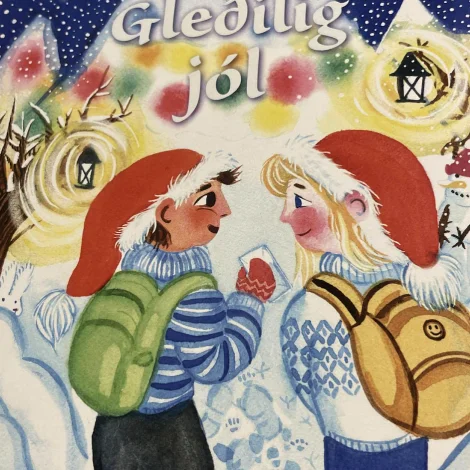 Skúlabørn skriva jólakort aftur í ár