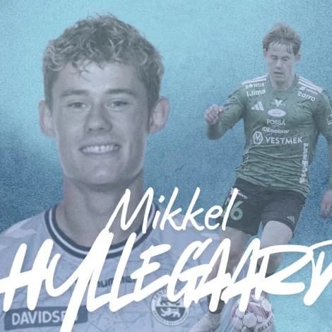 Mikkel Hyllegaard hevði heili ellivu upplegg í 2025 - nú er kviki danin víkingur (Mynd: Víkingur(