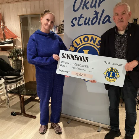 Stuðul frá Lions skal læra børn og ung at endurnýta burturkast