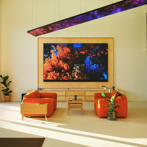 Framskák letur upp í nýggjum hølum