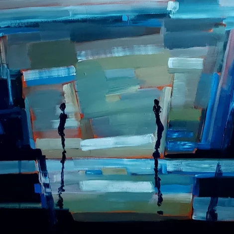 Helgi Midjord sýnir fram í Lítluvík