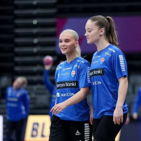 Myndir: Føroyar vandu í HM-høllini í Trier Thumbnail