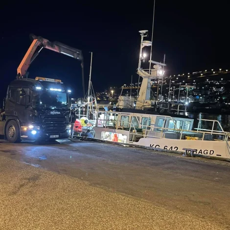 100.000 pund av útróðrarfiski á Fiskamarknaðinum