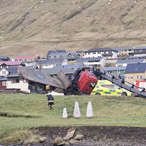 Kleimdur undir krana