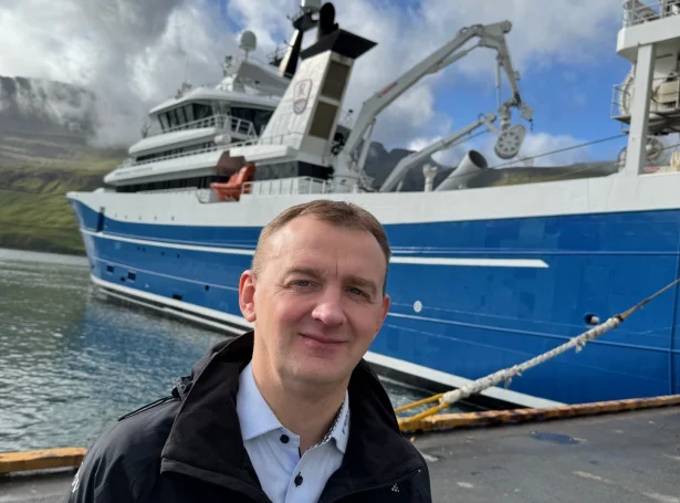 Jógvan S. Jacobsen, søluleiðari á uppisjóvardeildini