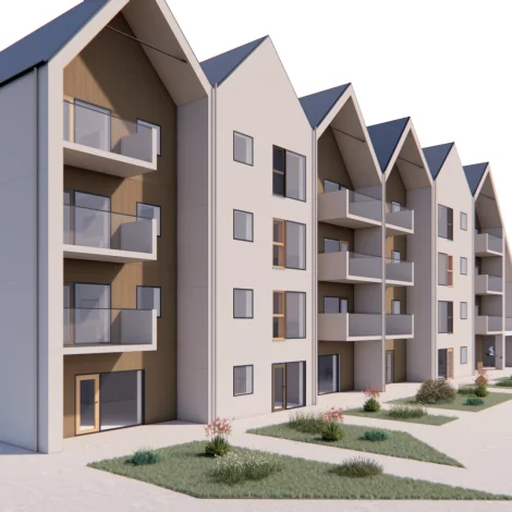 LÍV Fastogn gjørt avtalu um 18 nýggjar leiguíbúðir í miðbýarøkinum í Runavík